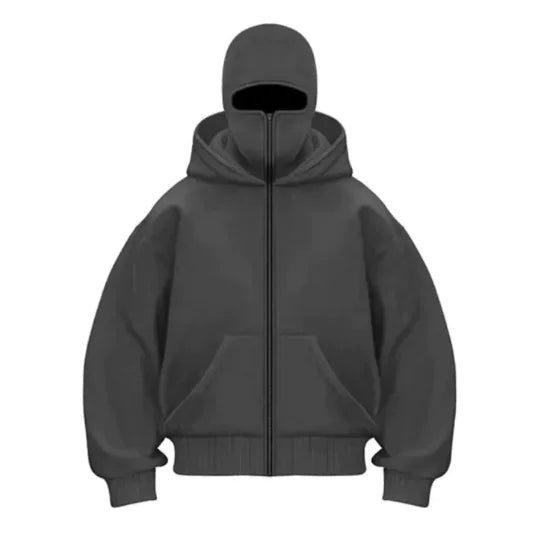 Urban Edge Men’s Hooded Varsity Cardigan