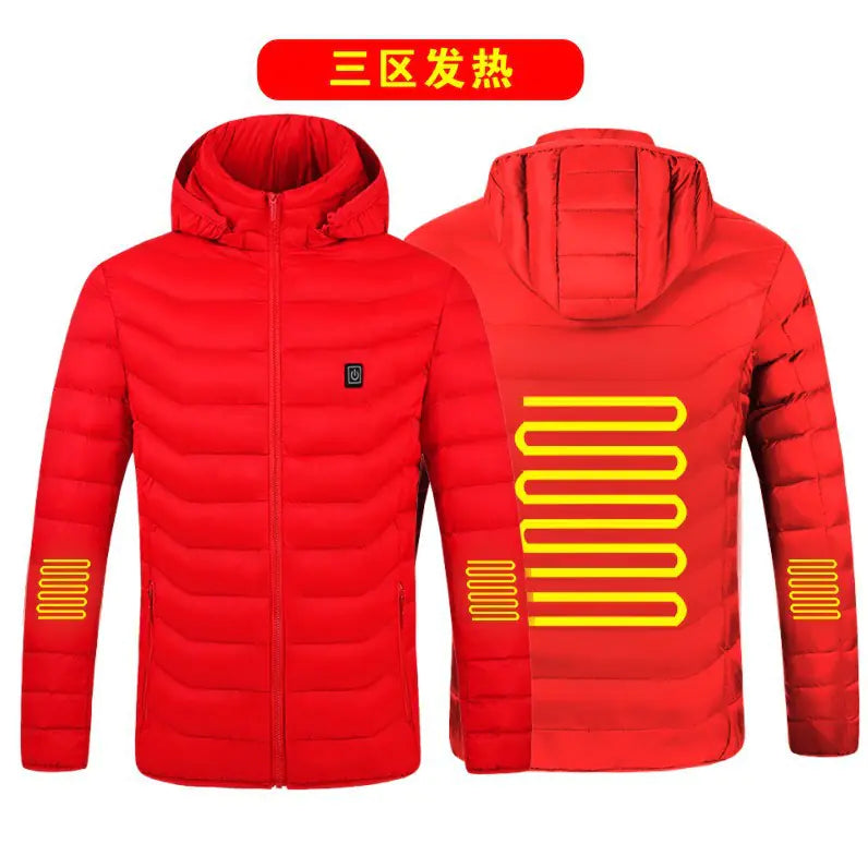 USB Heated Jacket for Men and Women - Smart Thermoregulation