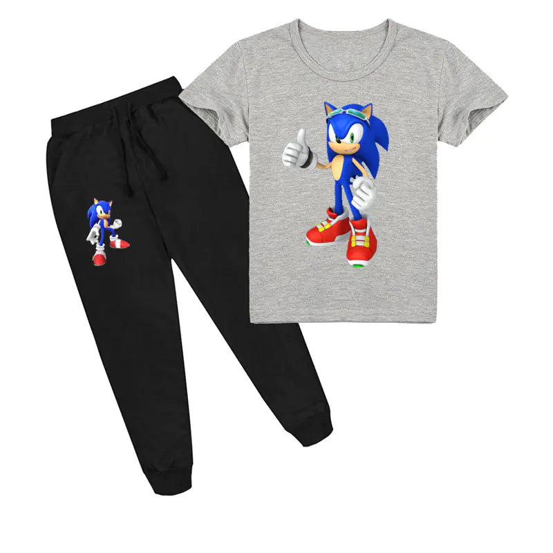 Kids' Sonic Short Sleeve T-Shirt & Pants Set
