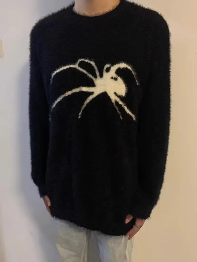 Spider-Man Loose High-Grade Design Sweater for All