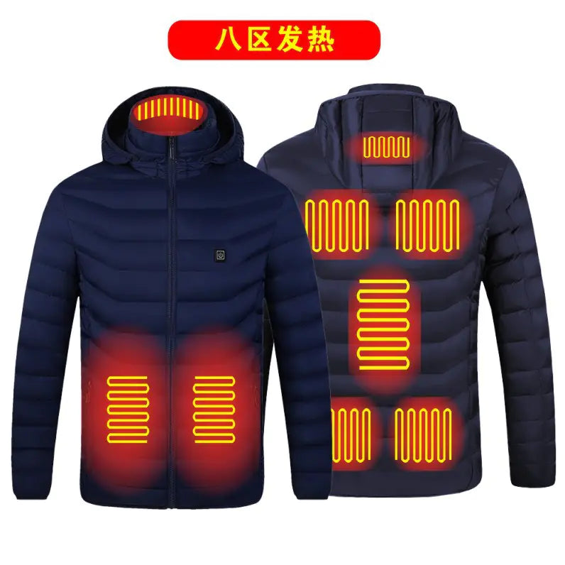 USB Heated Jacket for Men and Women - Smart Thermoregulation