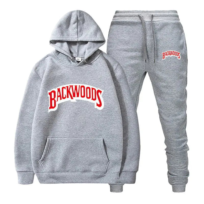 Men's Sports Hoodie Set - Fleece Pullover (2020 Fall/Winter)