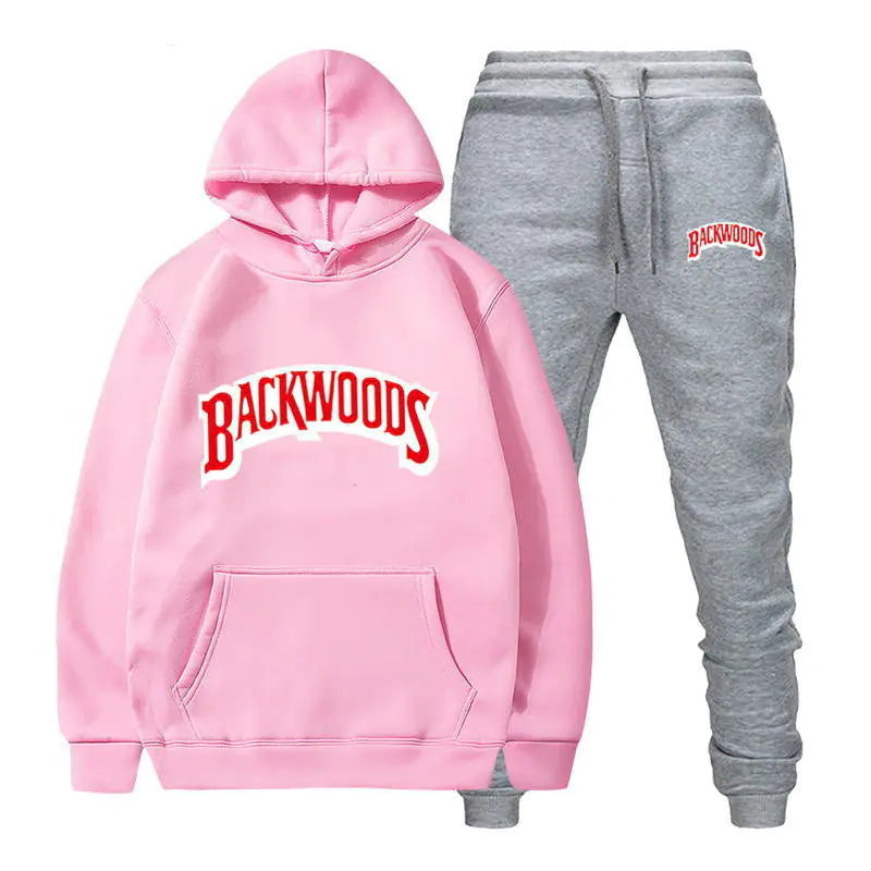 Men's Sports Hoodie Set - Fleece Pullover (2020 Fall/Winter)