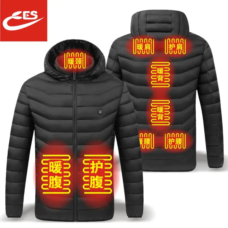 USB Heated Jacket for Men and Women - Smart Thermoregulation