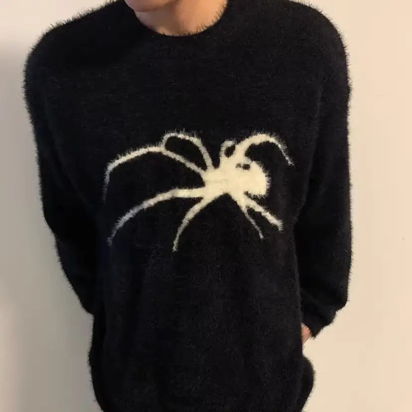 Spider-Man Loose High-Grade Design Sweater for All