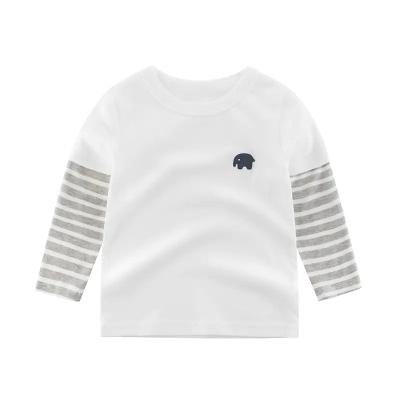Korean Cotton Long-Sleeved T-Shirt for Girls