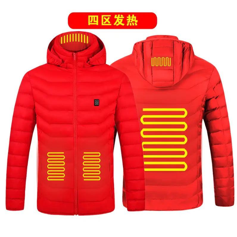 USB Heated Jacket for Men and Women - Smart Thermoregulation
