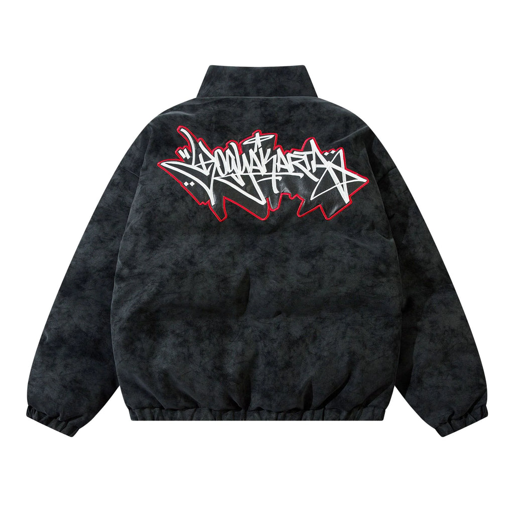 Urban Script Padded Jacket