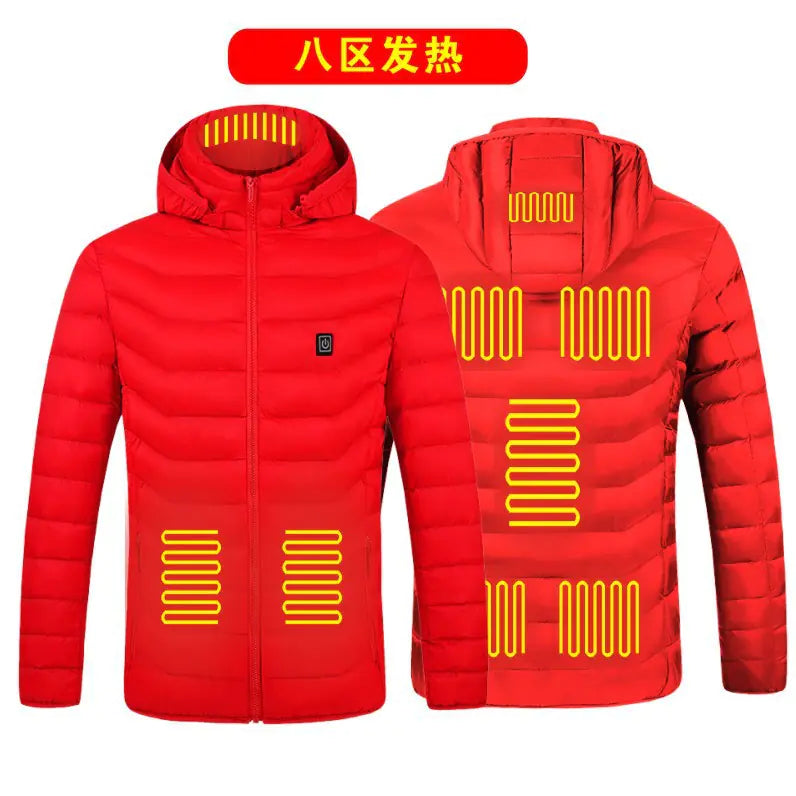 USB Heated Jacket for Men and Women - Smart Thermoregulation