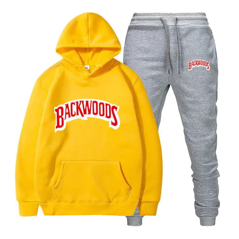 Men's Sports Hoodie Set - Fleece Pullover (2020 Fall/Winter)
