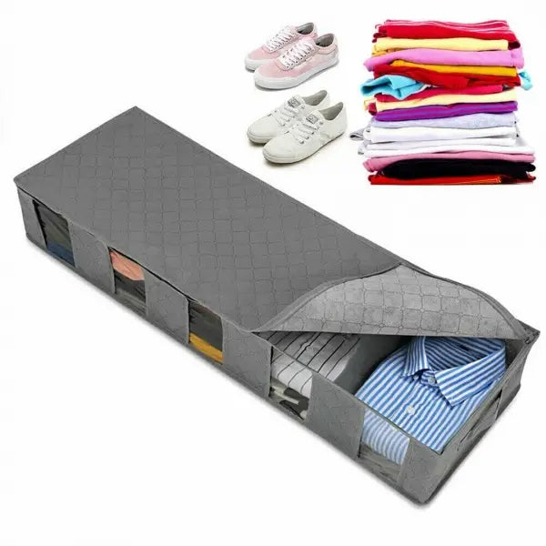 Under Bed Dustproof Storage Bag with Clear Window