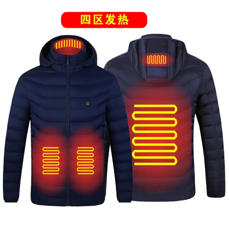 USB Heated Jacket for Men and Women - Smart Thermoregulation