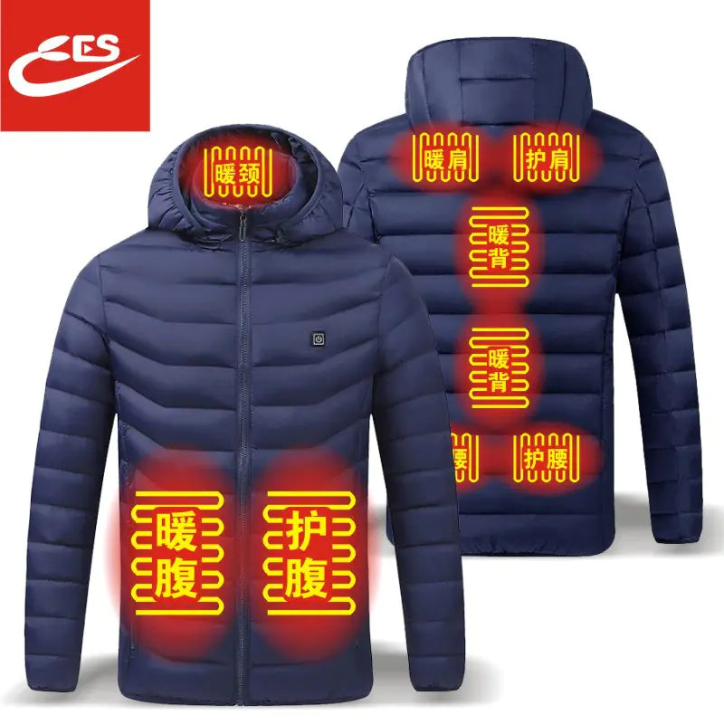 USB Heated Jacket for Men and Women - Smart Thermoregulation