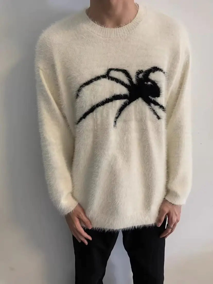 Spider-Man Loose High-Grade Design Sweater for All