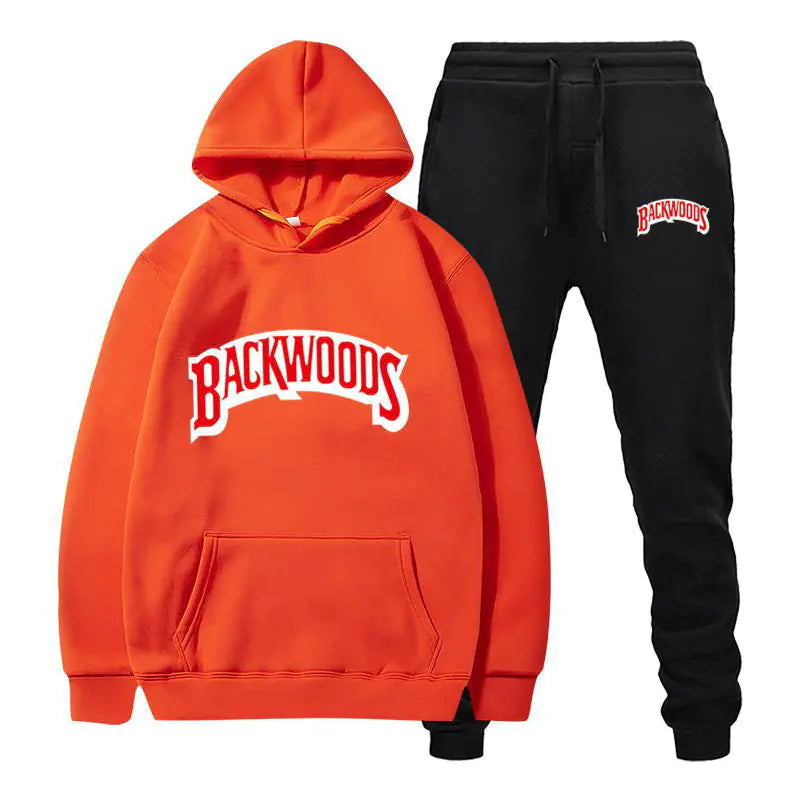 Men's Sports Hoodie Set - Fleece Pullover (2020 Fall/Winter)