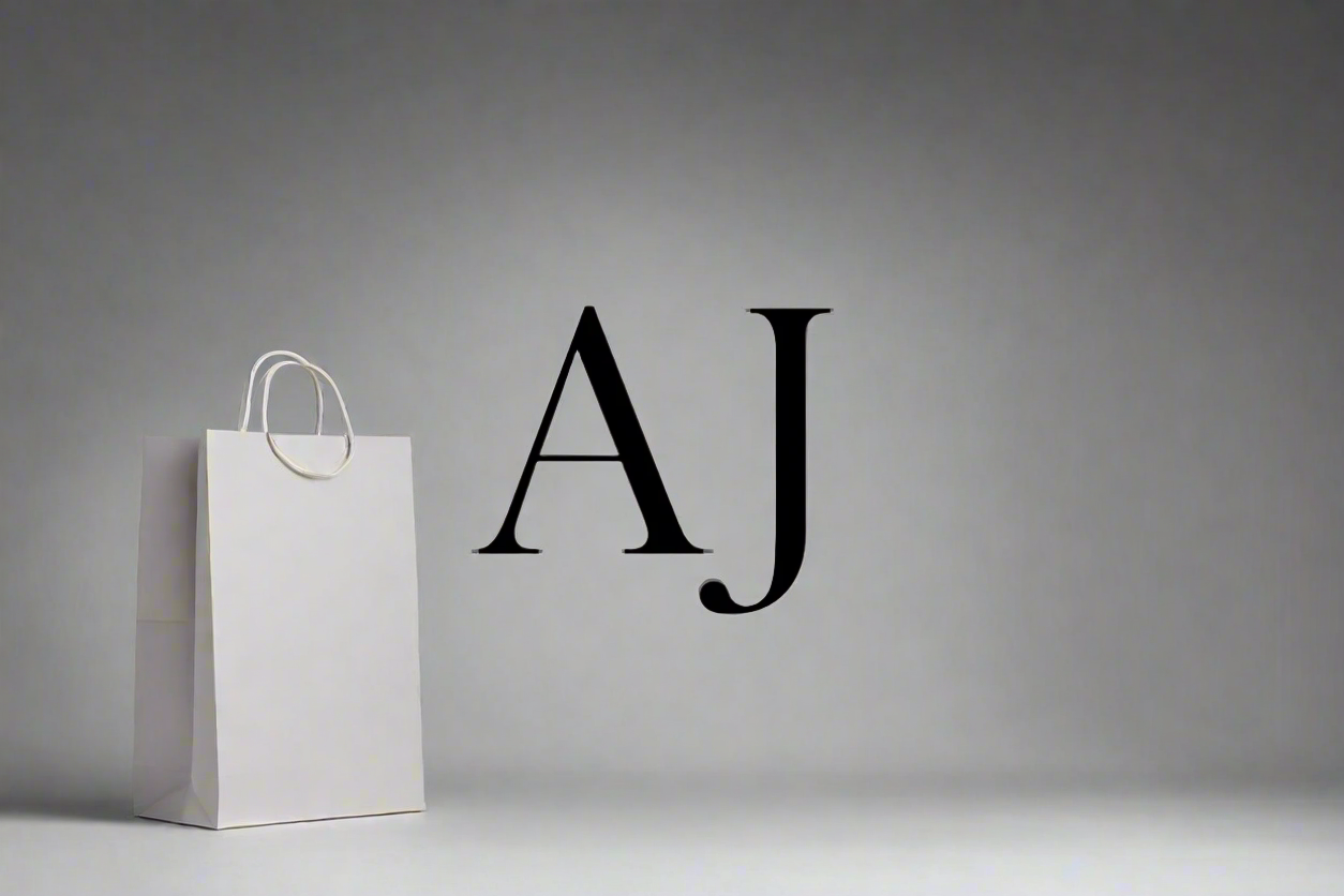 SMALL Capital A & capital J