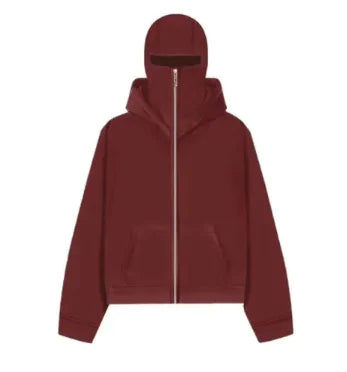 Urban Edge Men’s Hooded Varsity Cardigan